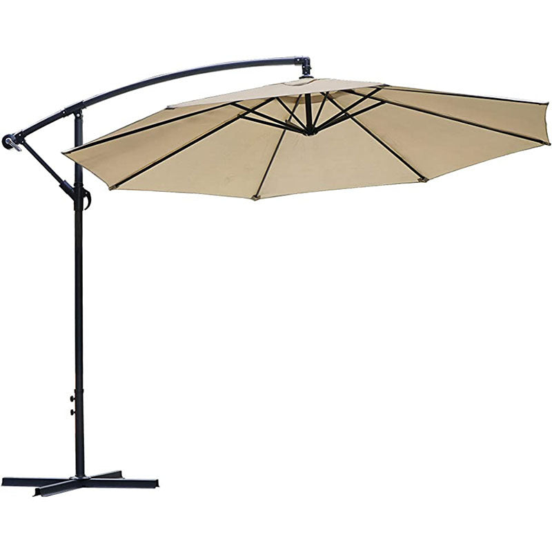 "3M outdoor side patio umbrella for garden and backyard, perfect for shade and leisure spaces"